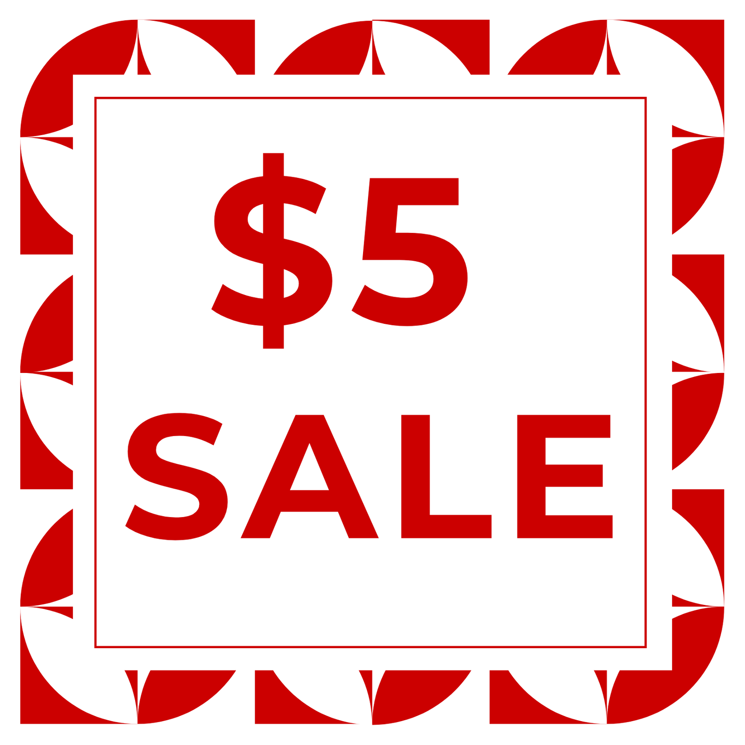 $5 Sale 