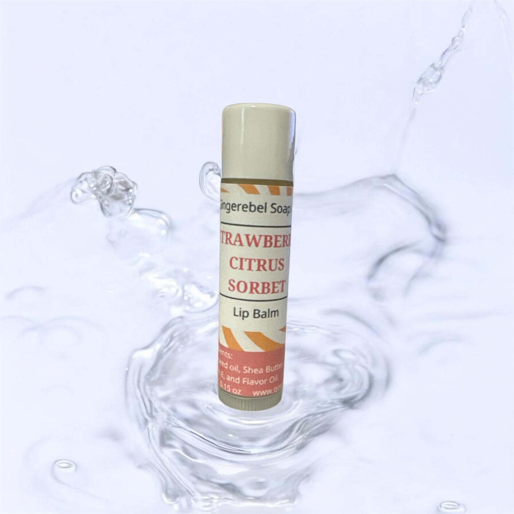 Strawberry Citrus lip balm