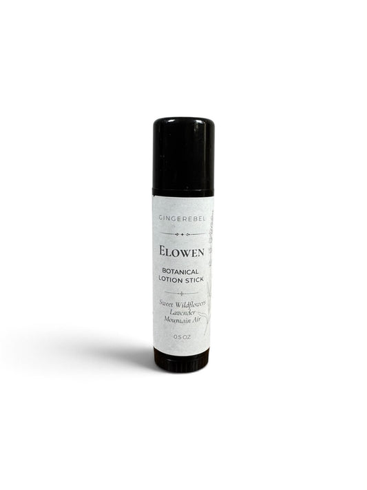 Elowen Lotion stick on a white background.